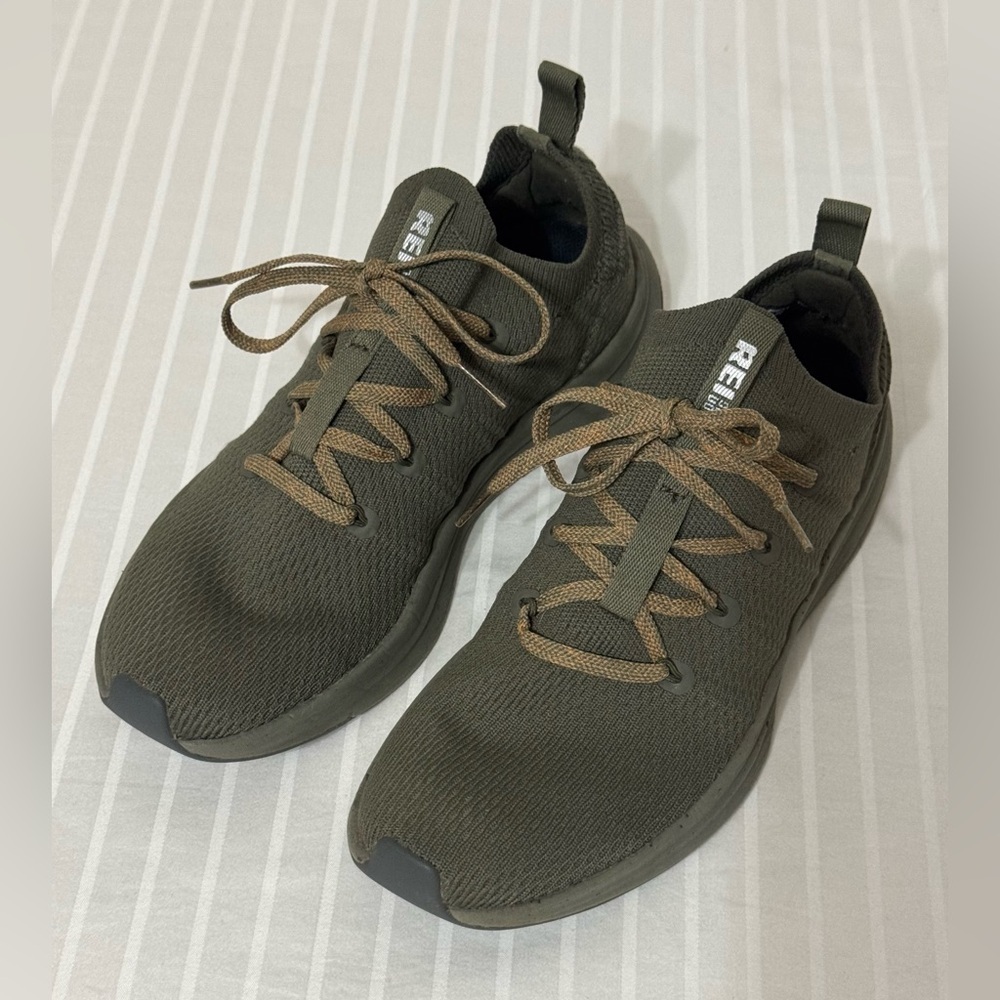 REI Co-op Beyonder Sneakers Olive Green Athletic Sock Knit Mesh Women's 9.5 - Picture 14 of 14